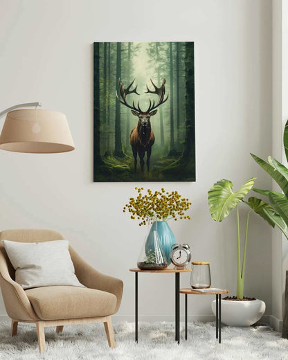 A Stag in the Woods