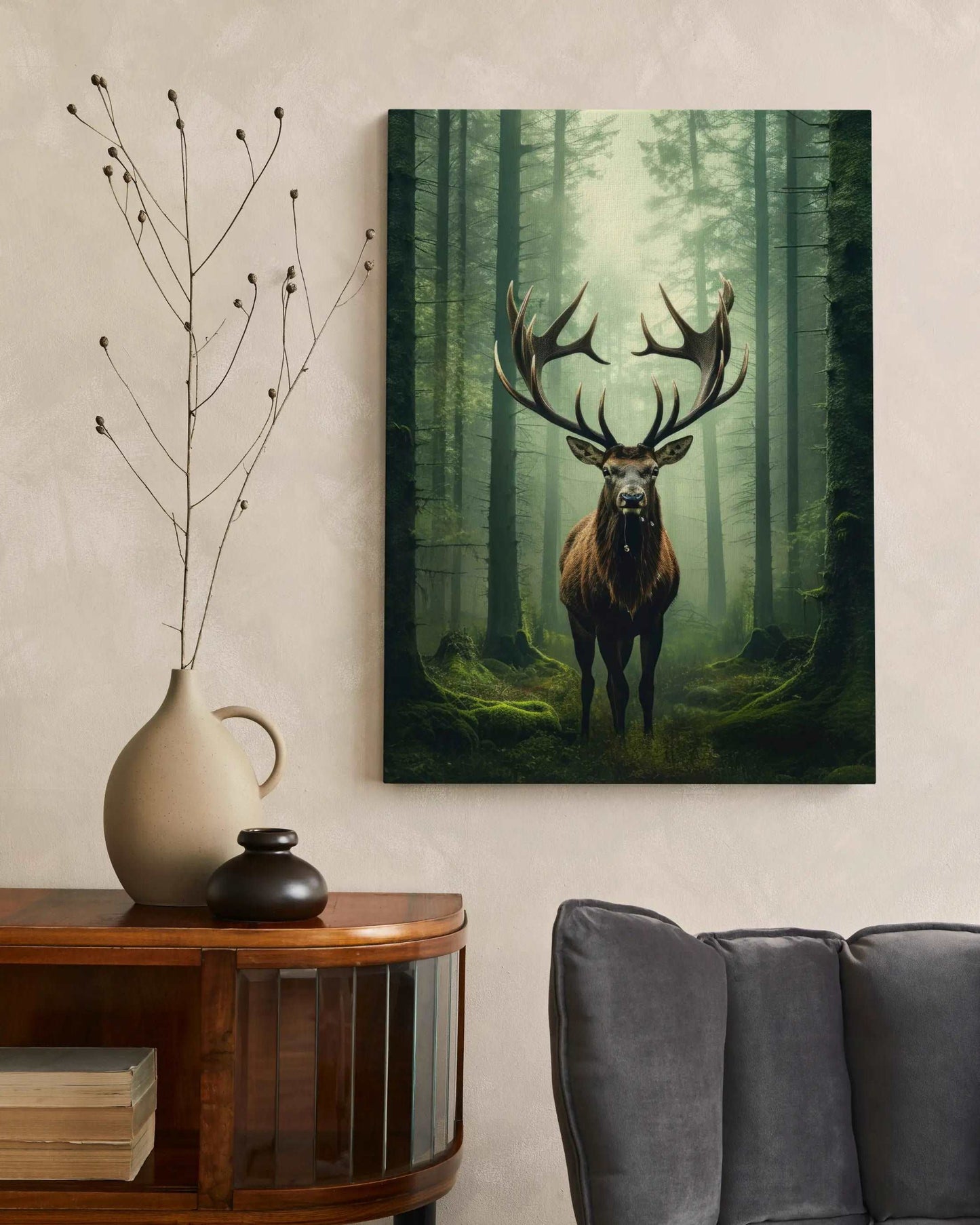 A Stag in the Woods