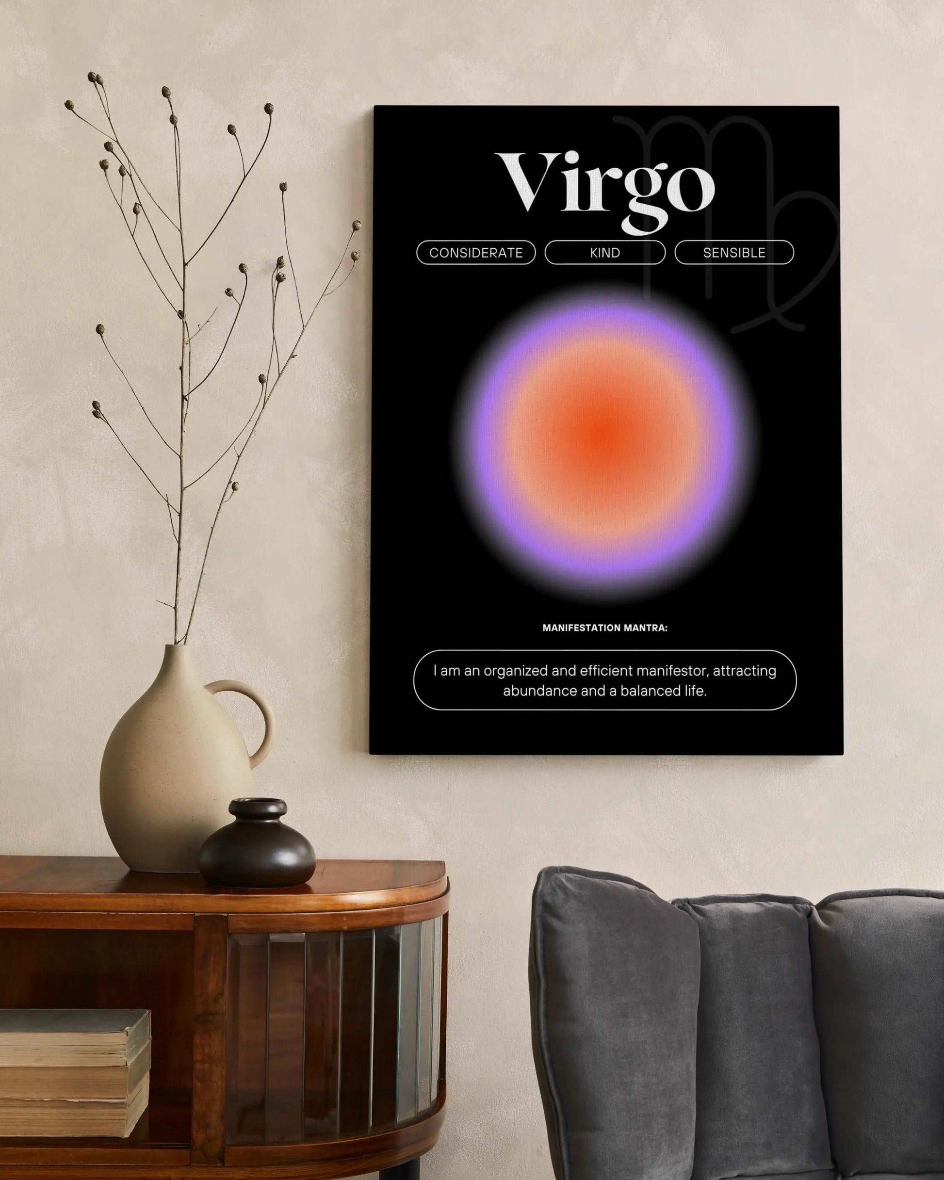 Virgo Zodiac Art