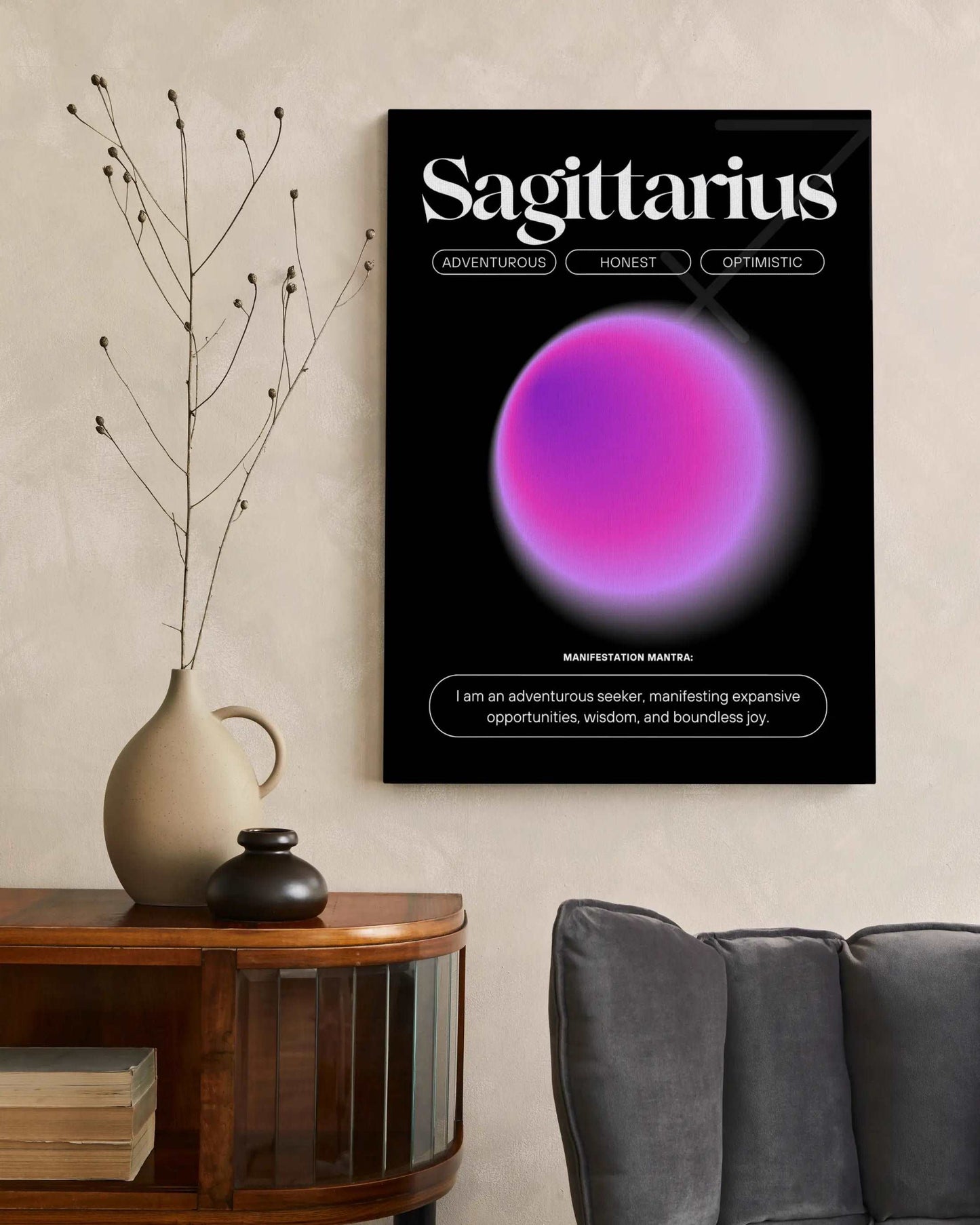 Sagittarius Zodiac Art