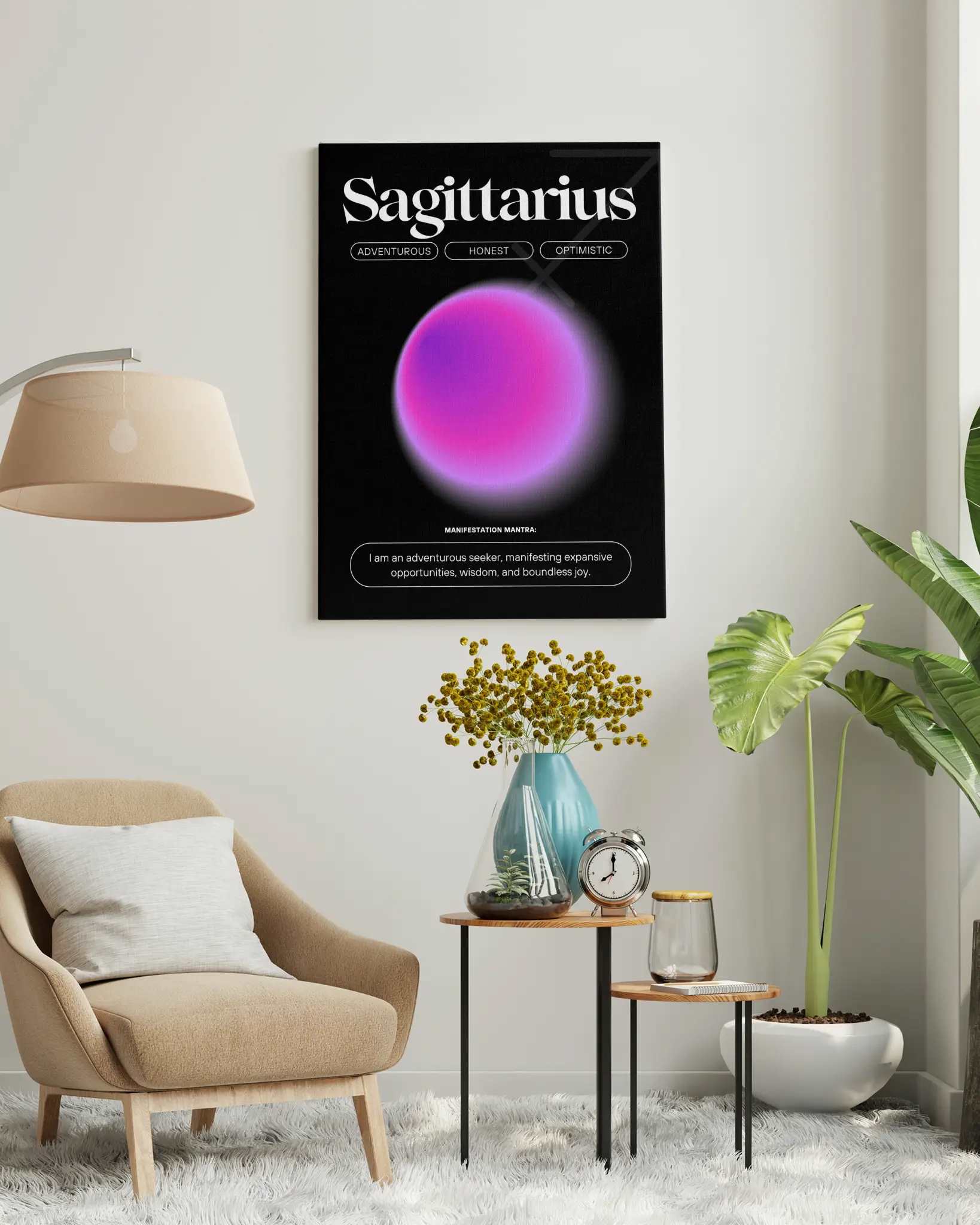 Sagittarius Zodiac Art